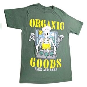 Eighty Eight Gray Tee with Yellow Graphic